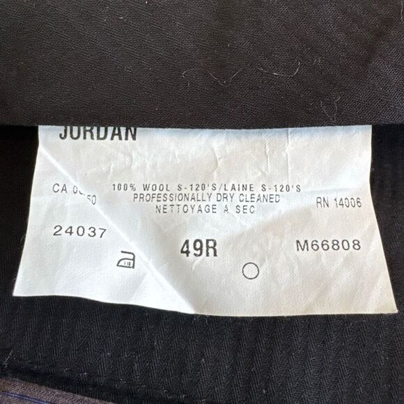 Vitale Barberis Canonico 100% Wool Pleated Dress Pants 49R Luxury Gray Trousers - Picture 7 of 8